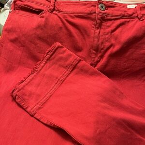 J.Jill Authentic Fit Denim Cropped Jeans